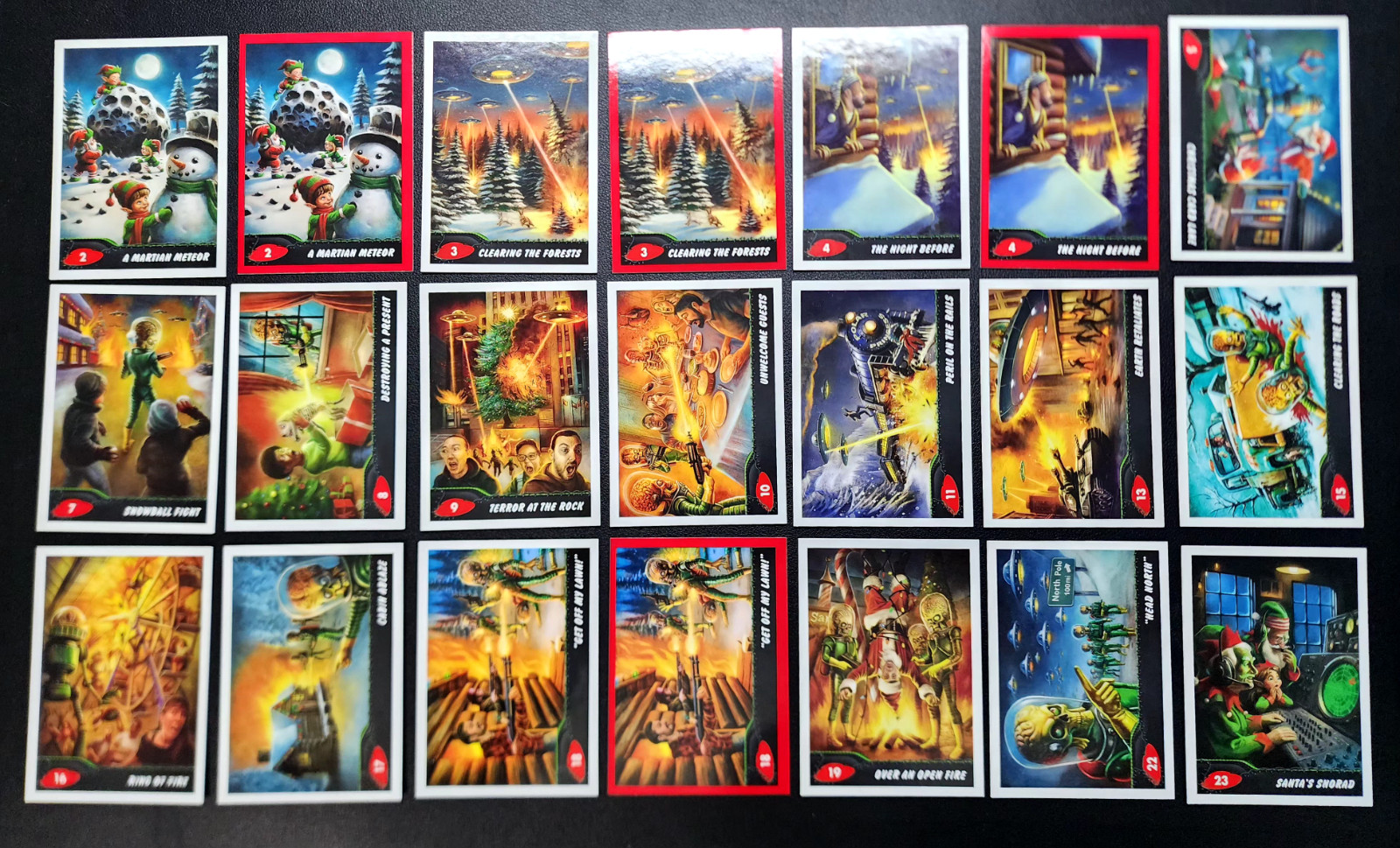 2026 Topps Mars Attacks XMAS - Choose Your Card Base & Inserts 