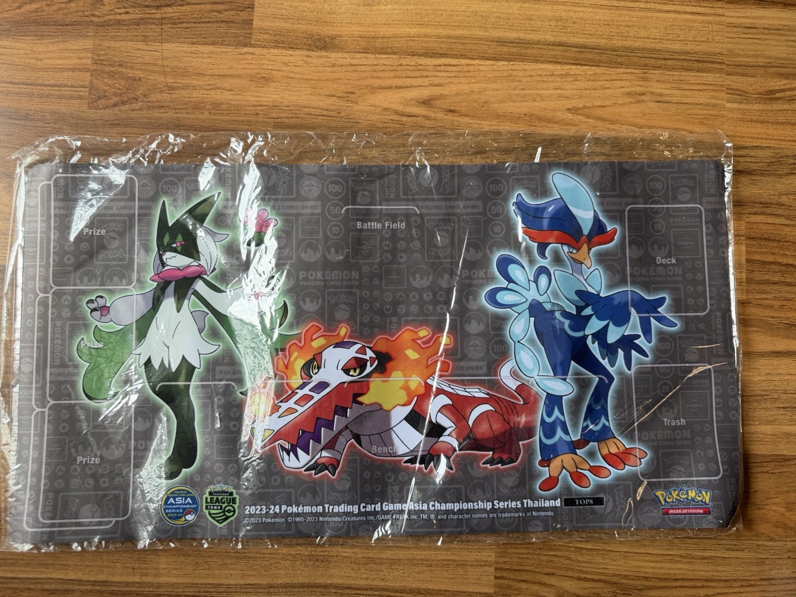 Pokemon Asia Championship 2023-2024 Thai League Town Playmat - Sealed (Thailand) Pokemon Asia Championship 2023-2024 Thai League Town Playmat - Sealed (Thailand)