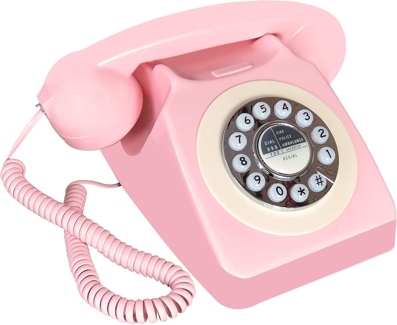 Corded Retro Phone,  Vintage Old Phones, Classic 1930\'S Antique Landline