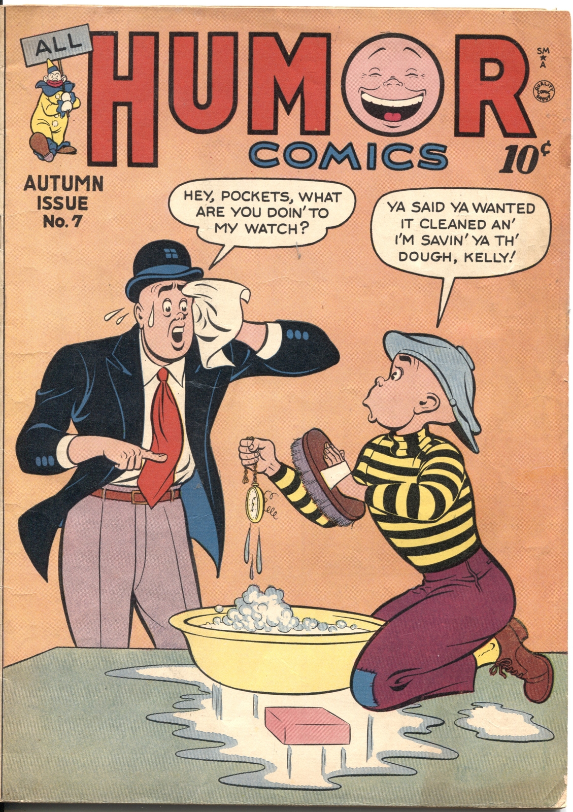 All Humor #7 1947 - Quality -VG+ - Comic Book All Humor #7 1947 - Quality -VG+ - Comic Book