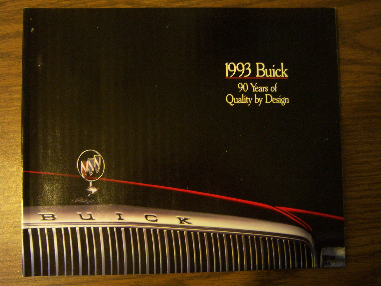 MINT 1993 BUICK 98 PAGE DEALER SALES BROCHURE (BOX 284)