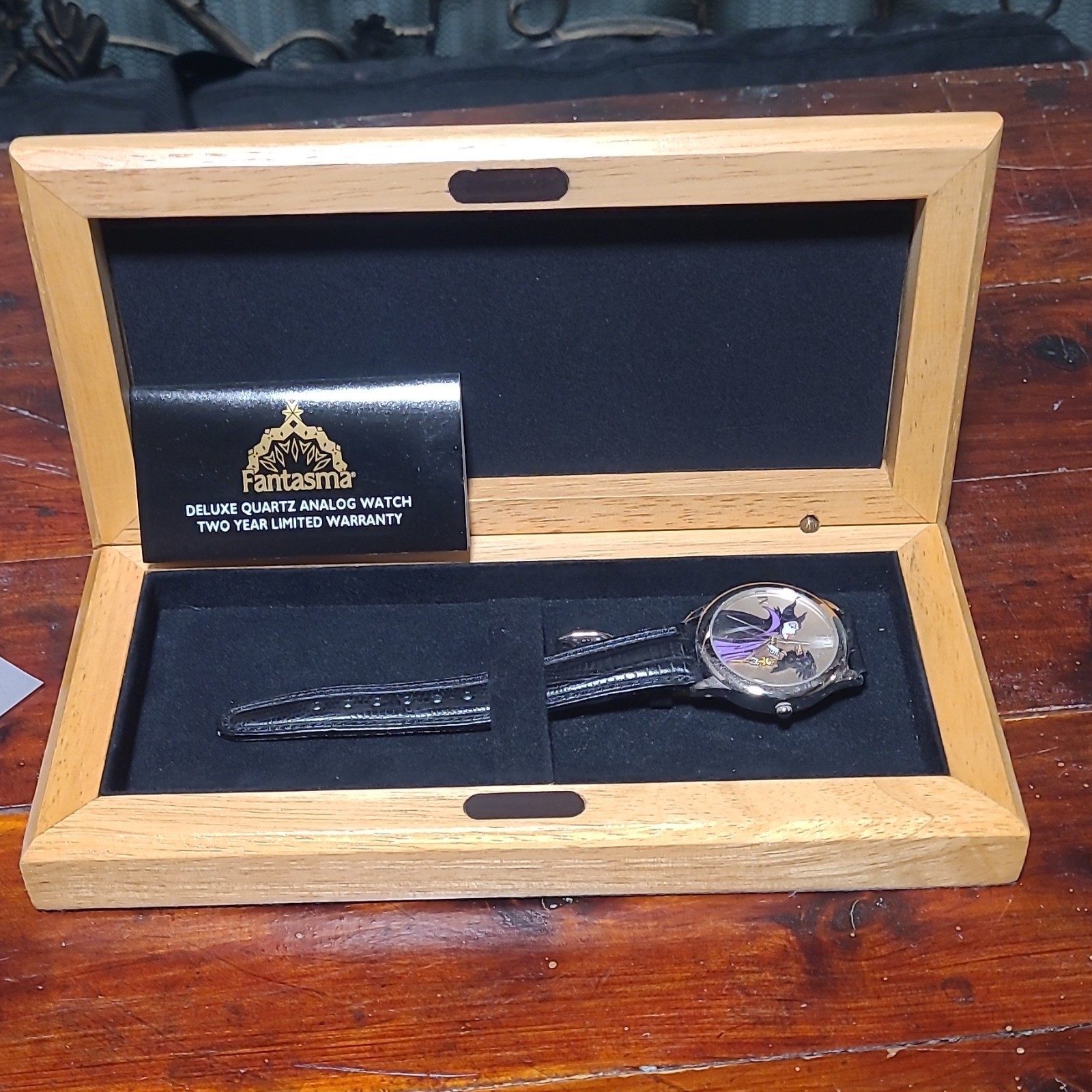 Fantasma Maleficent Disney Marc Davis Signature Series Quartz Watch Fantasma Maleficent Disney Marc Davis Signature Series Quartz Watch