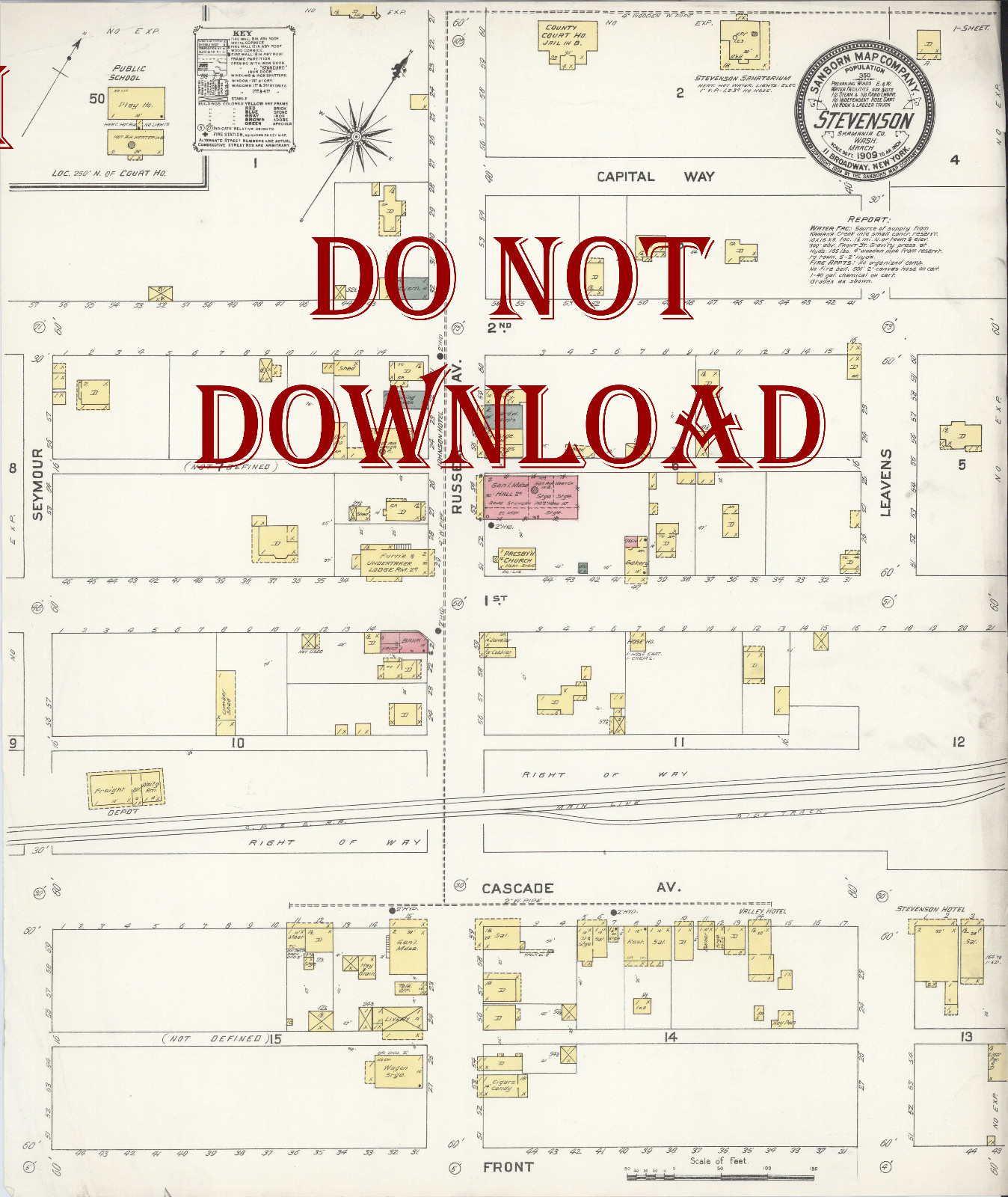 COPY 1909  Stevenson  Washington map 17\
