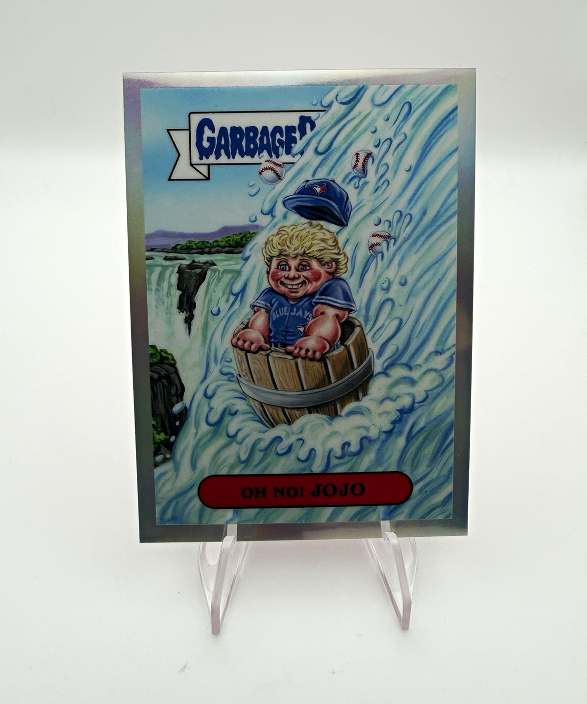 2026 Topps Garbage Pail Kids Chrome Oh No Jojo Jojo Parker GPK-22 Card