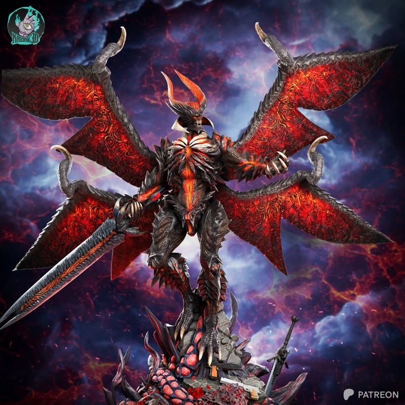 Dante | Sin Devil Trigger Edition | UNPAINTED | 1/8 Scale Resin Kit Dante | Sin Devil Trigger Edition | UNPAINTED | 1/8 Scale Resin Kit
