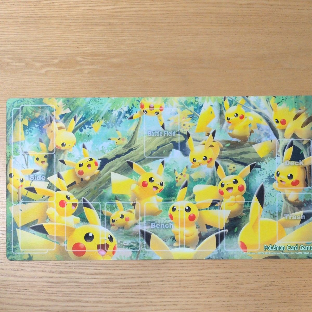 Playmat Pokemon Pikachu's Forest Rubber Playmat 580x300mm Playmat Pokemon Pikachu's Forest Rubber Playmat 580x300mm