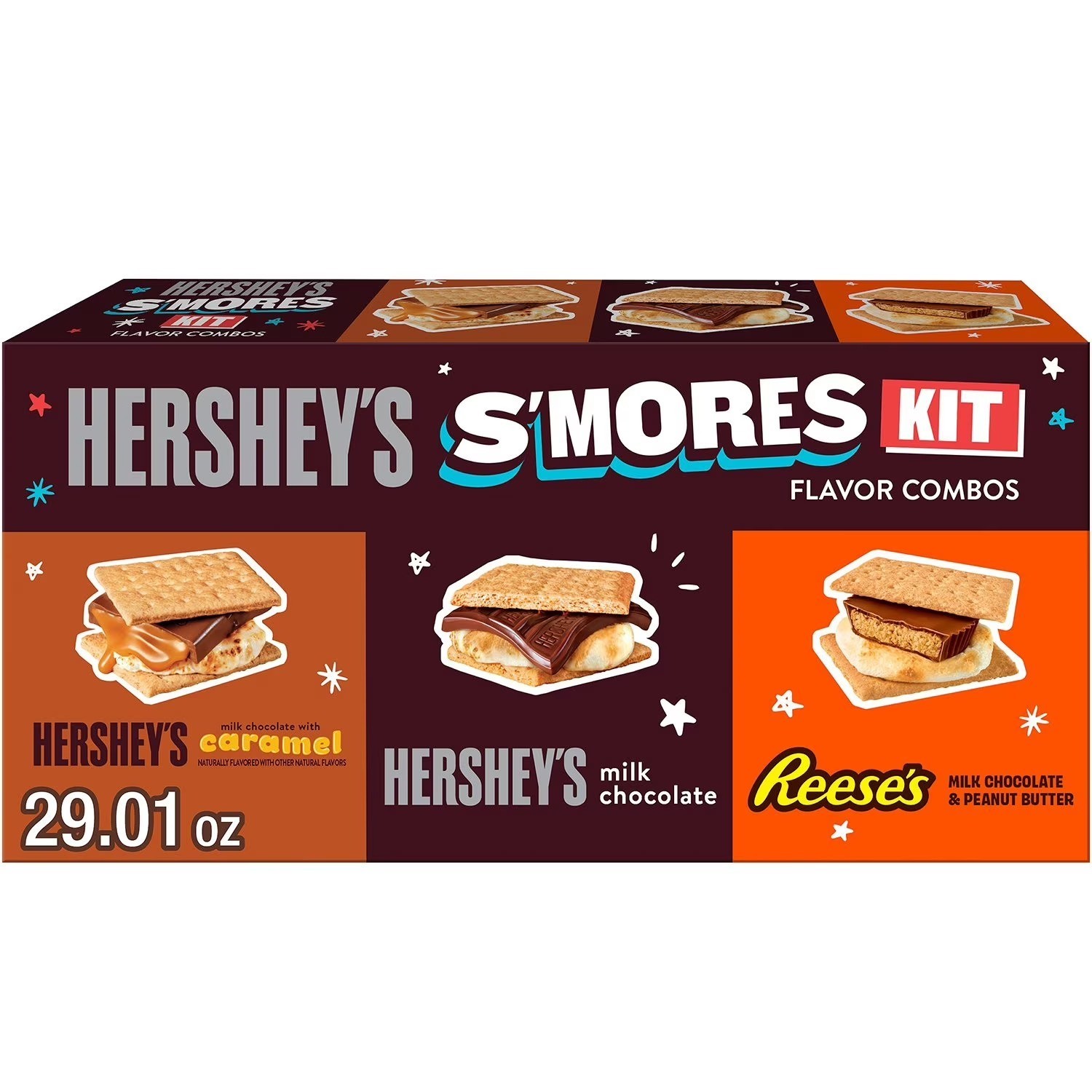 HERSHEY’S and REESE’S S’mores Flavor Combos Kit, 29.01 oz. HERSHEY’S and REESE’S S’mores Flavor Combos Kit, 29.01 oz.