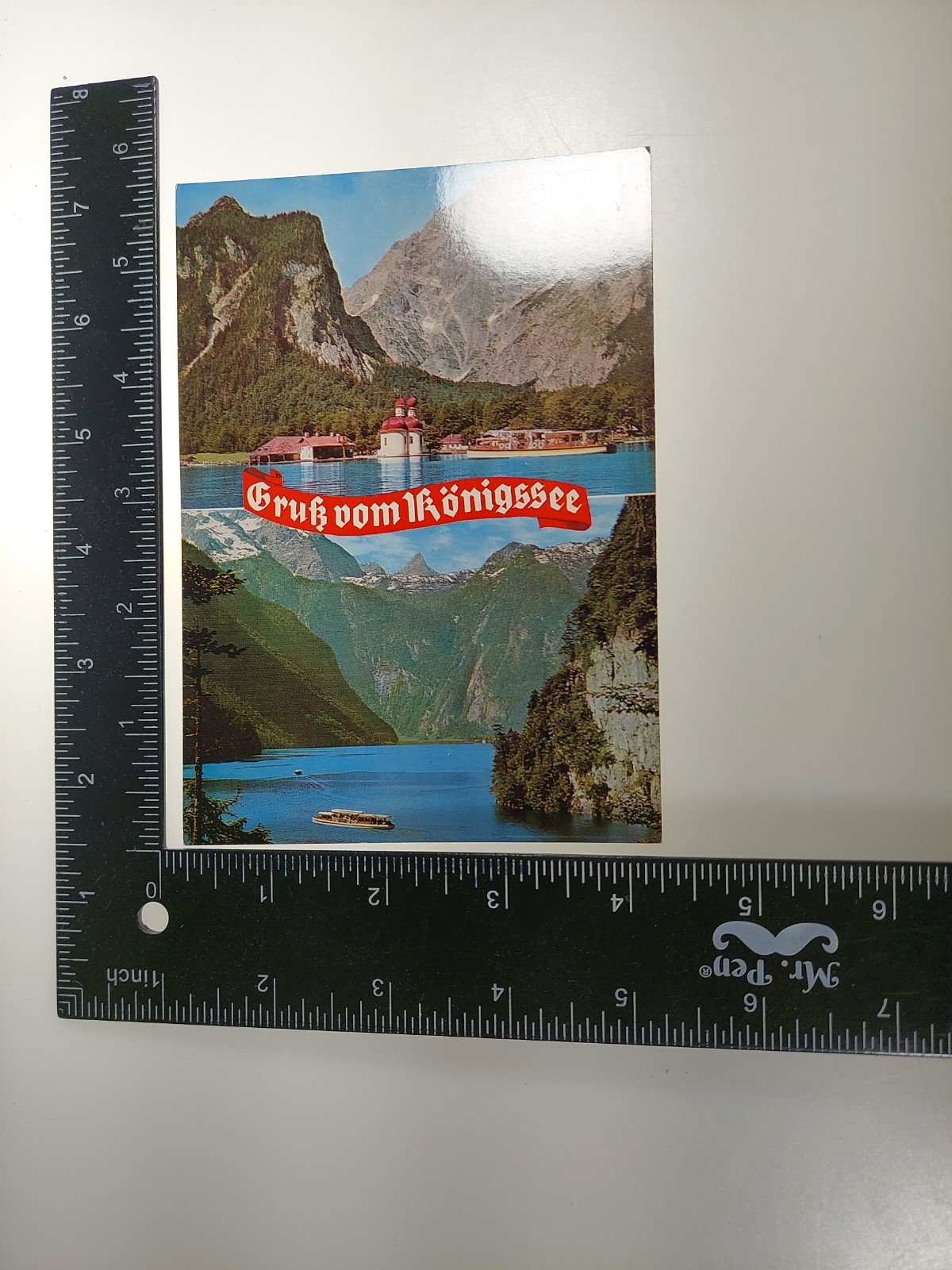 Postcard Gruß vom Königssee Schönau am Königsee Germany