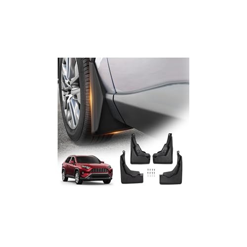 Powerty Custom Fit for Mud Flaps Toyota RAV4 2025 2024 2023 2022 2021 2020 2019 Powerty Custom Fit for Mud Flaps Toyota RAV4 2025 2024 2023 2022 2021 2020 2019