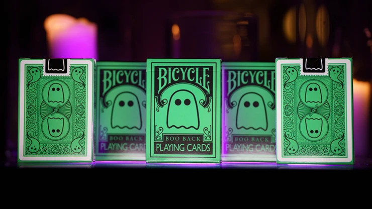 Bicycle Boo Back Playing Cards (Green) Bicycle Boo Back Playing Cards (Green)
