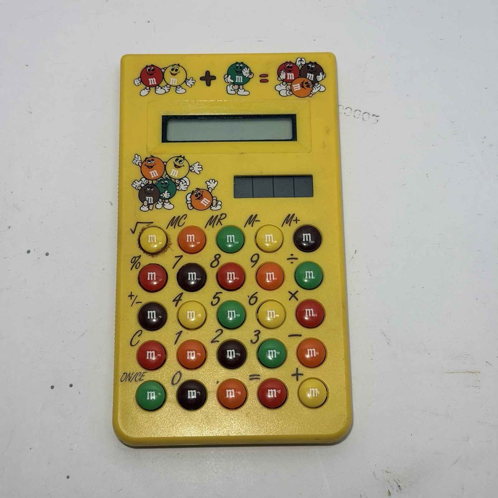 Vintage M&M\'s Candy 1993 Solar Powered Pocket Calculator untested Vintage M&M\'s Candy 1993 Solar Powered Pocket Calculator untested