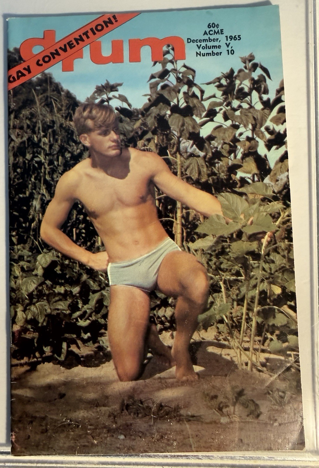 DRUM DEC. 1965 VINTAGE PHYSIQUE PHOTOGRAPHY & ART MAGAZINE GAY INTEREST