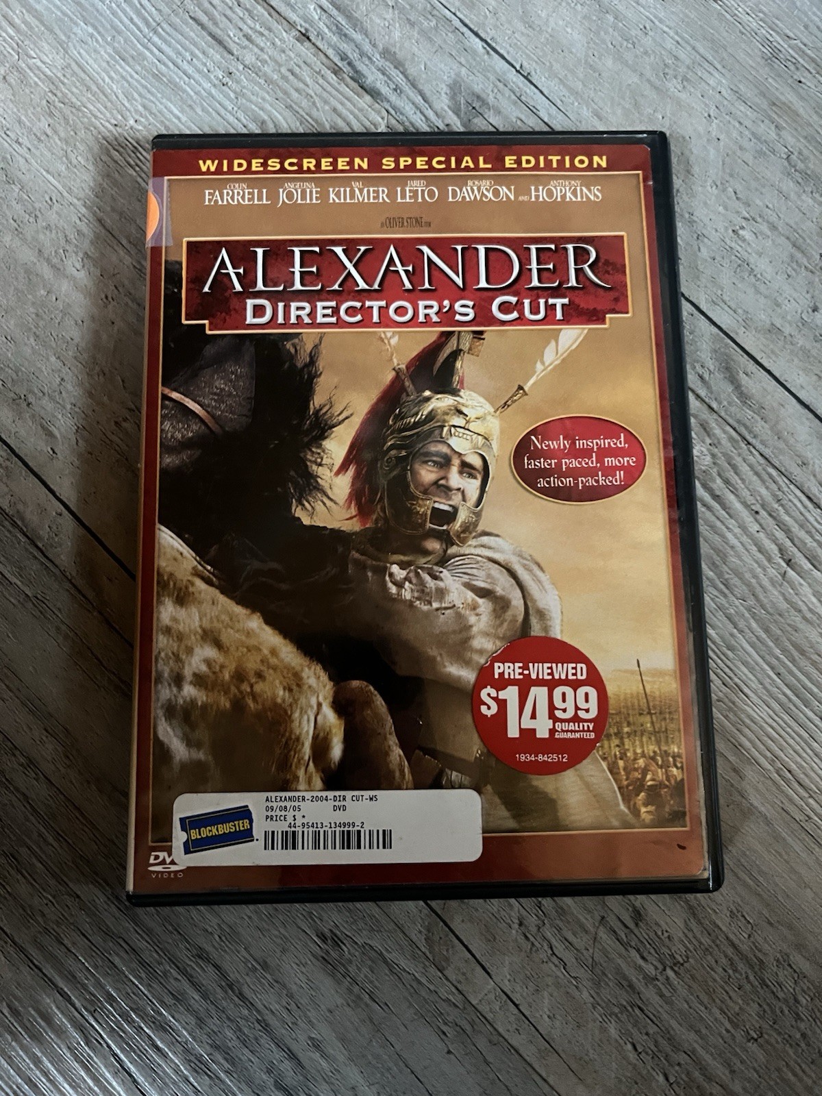Alexander (DVD, 2005, Theatrical Edition Directors Cut)
