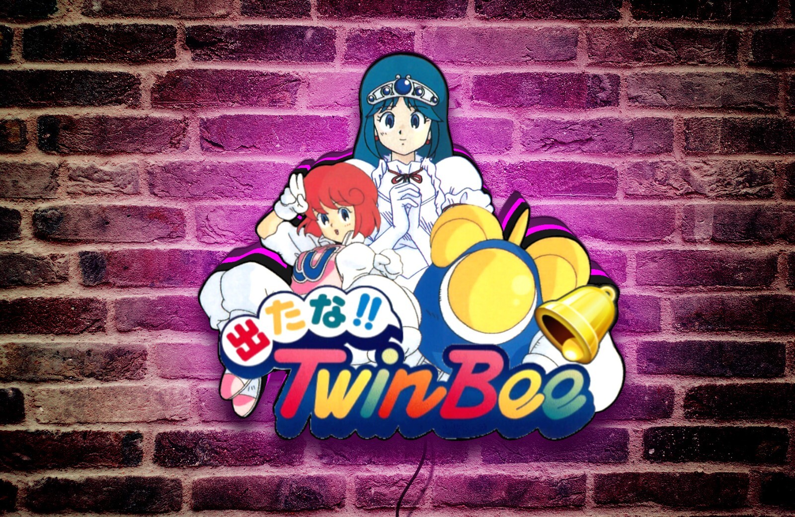 KiKiKaiKai, SonSon, rainbow island, Detana twin bee, Custom designs LED