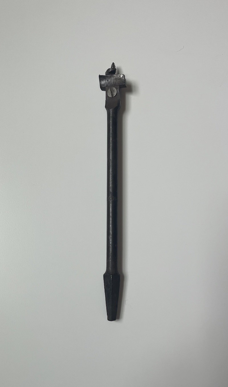 Jaxon Adjustable Wood Worker Hand Spade Drill Bit Vintage