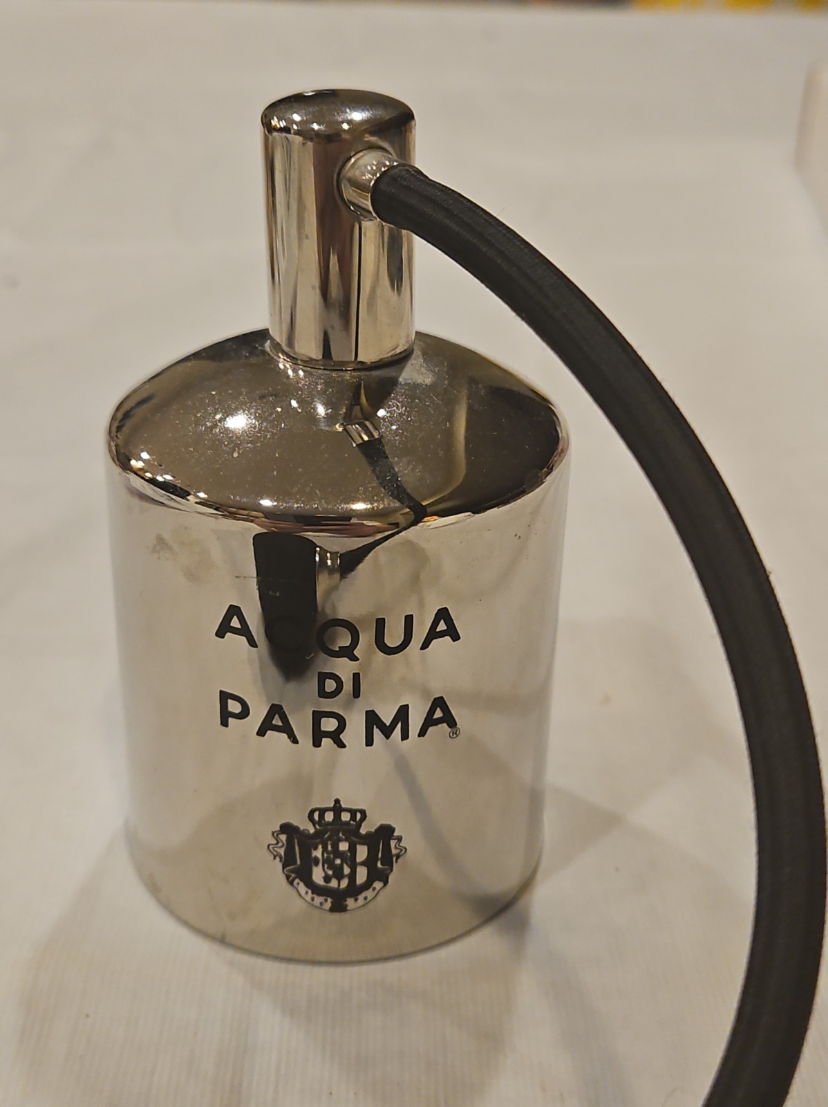 Acqua di Parma Colonia Refillable Metal Perfume Atomizer Vaporizer Vintage