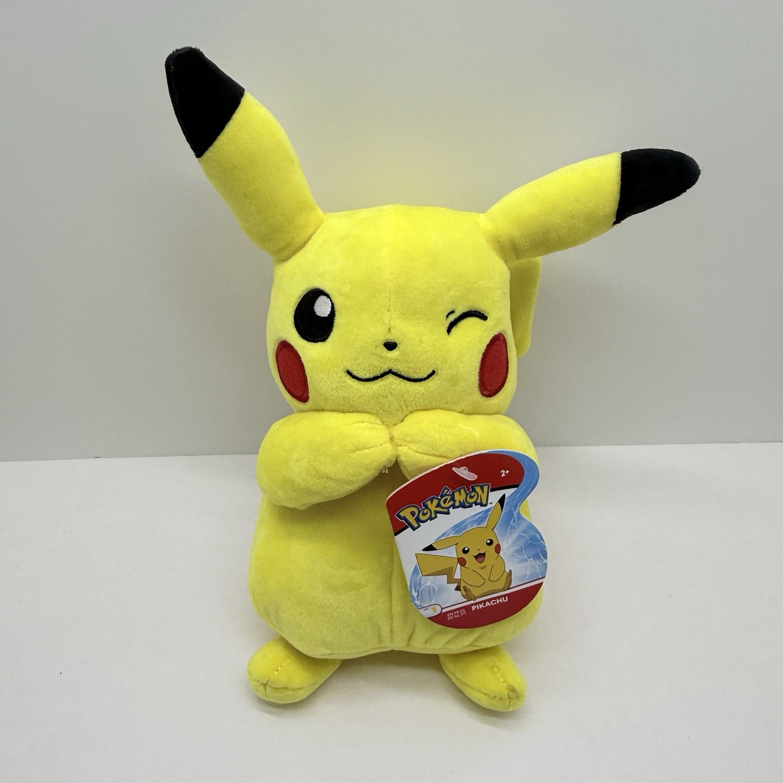 Official Pokémon Winking Pikachu 8\'\' Plush Brand New