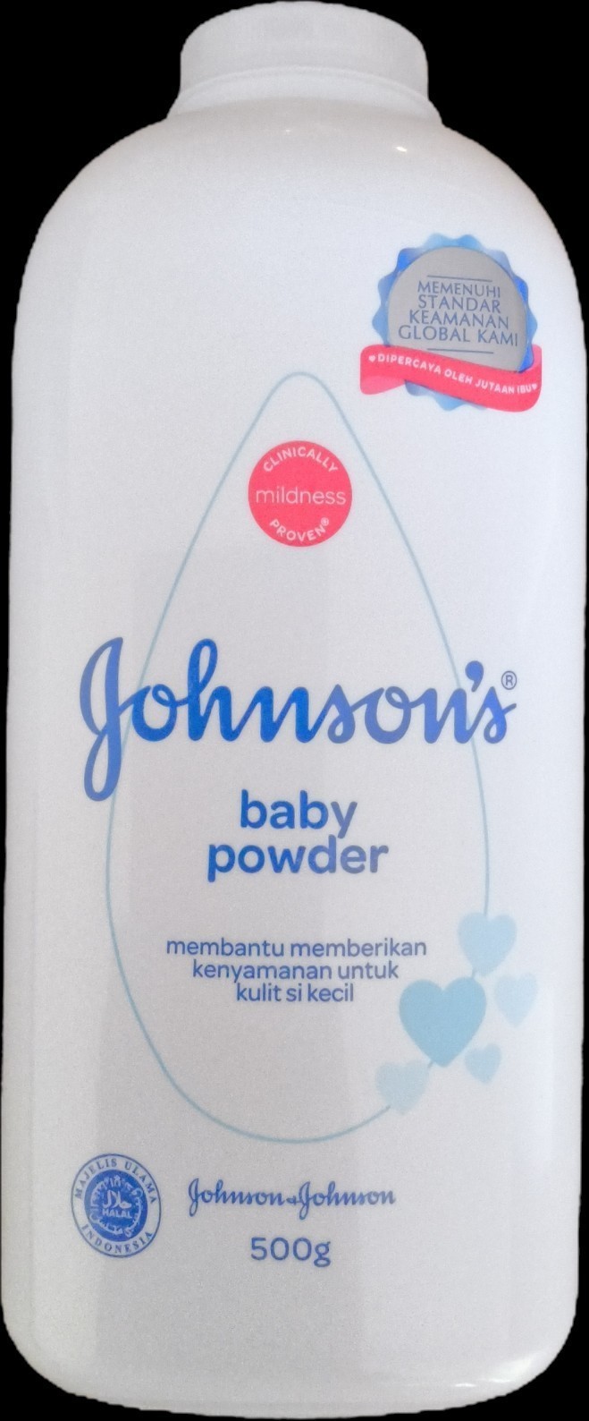 Johnson\'s Baby Powder with Talc - 500g.  Collectible Sealed