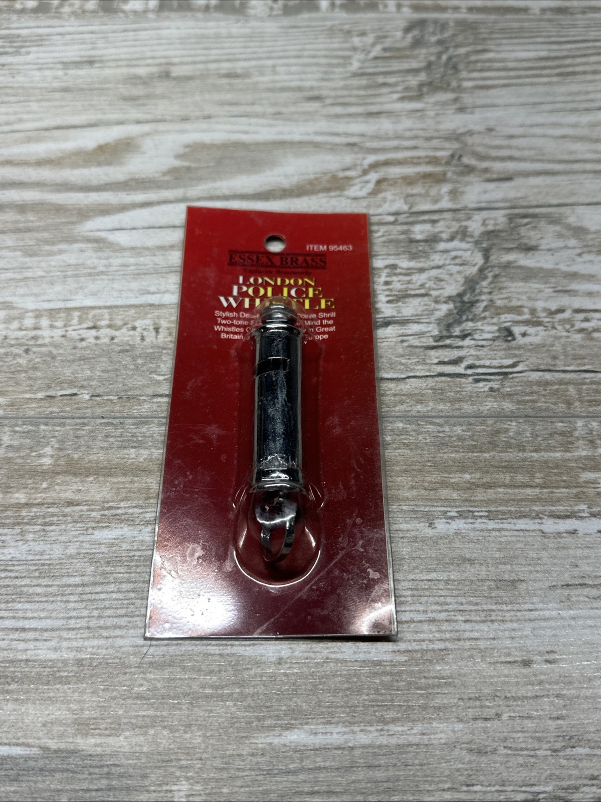 Essex Brass London Police Whistle 95463