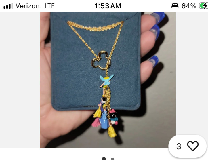 Bradford Exchange Ultimate Disney 7 figurine gold tone enameled chain Bradford Exchange Ultimate Disney 7 figurine gold tone enameled chain