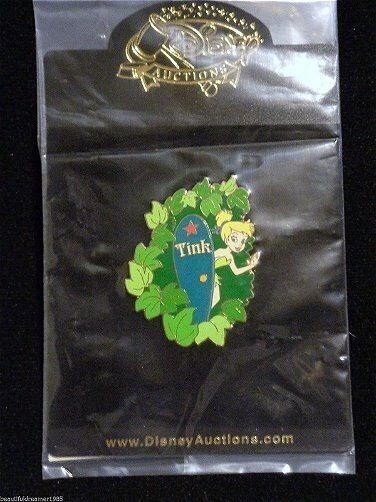 NEW OLD RARE LE Disney pin Auctions PINS Dressing Room Door Tinker Bell Tree