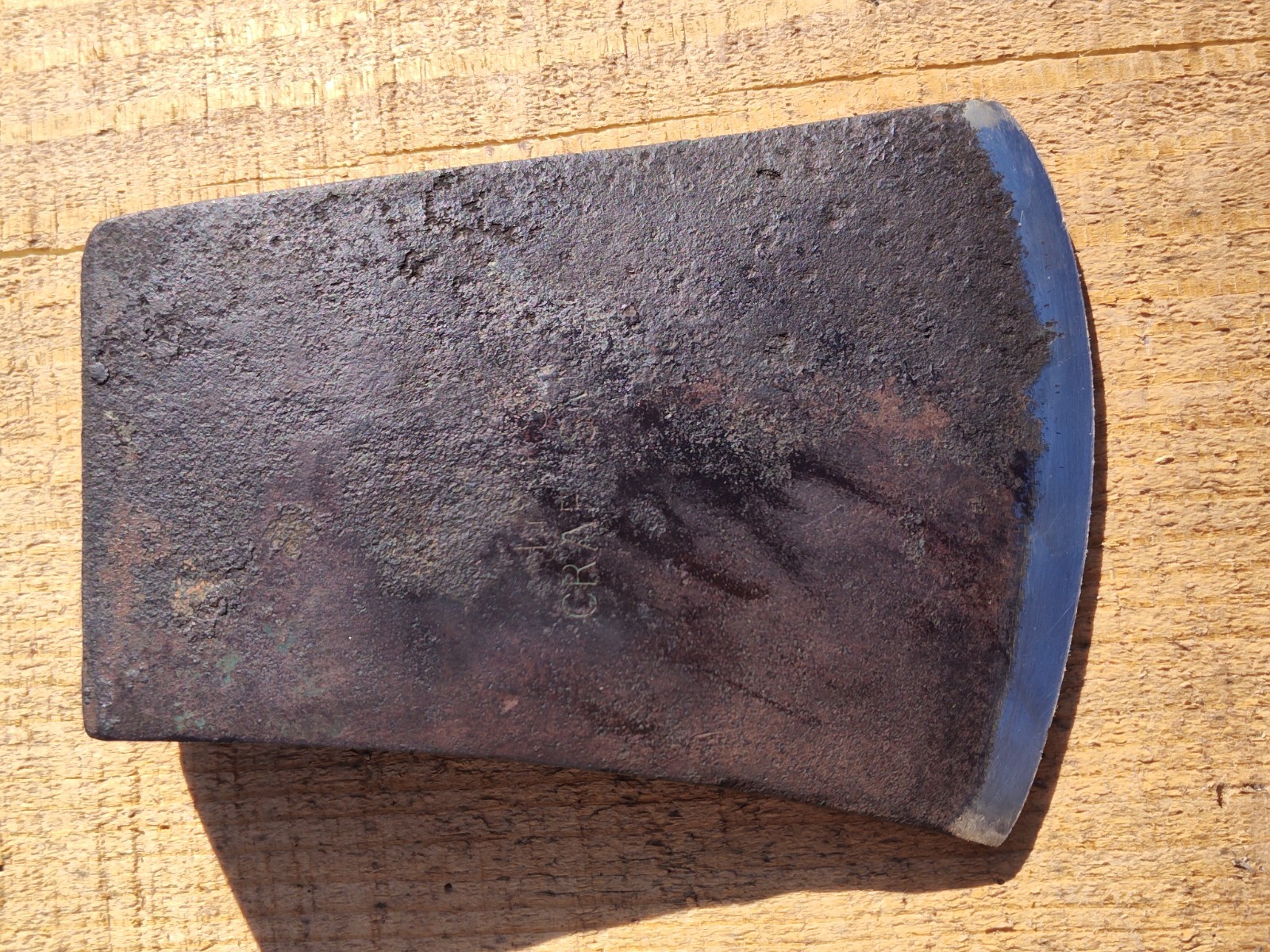 Hytest Craftsman 4 1/2lb Tasmanian Axe Head  (4.7lb actual)  -  Overweight
