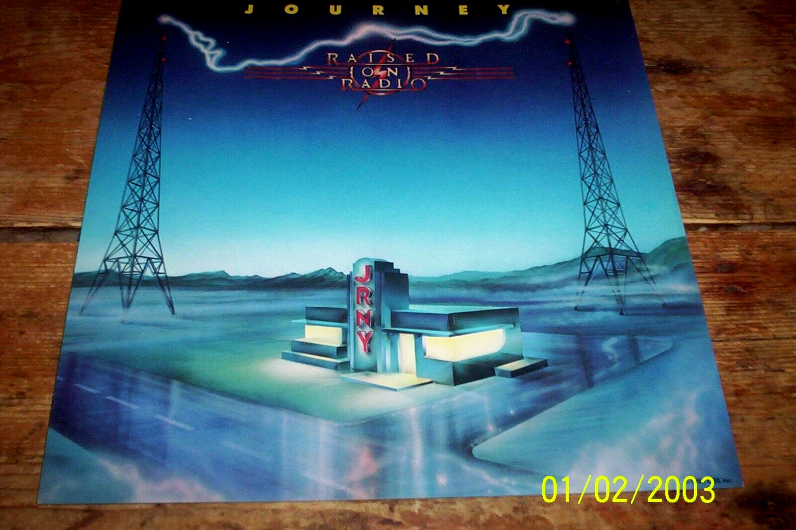 JOURNEY ( RAISED ON RADIO ) ORIG 1986 U.S. 12\