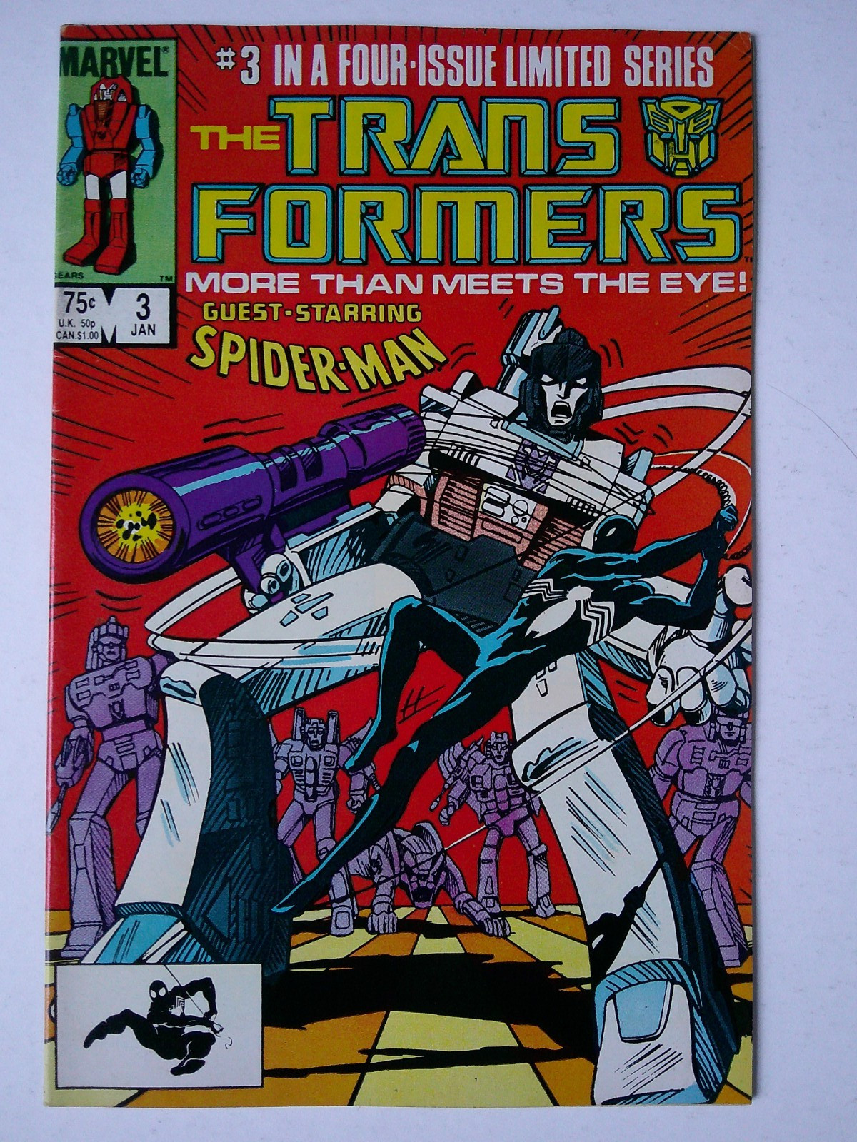 The Transformers #3 of 4 VF (Marvel Comics 1985) Combined Shipping