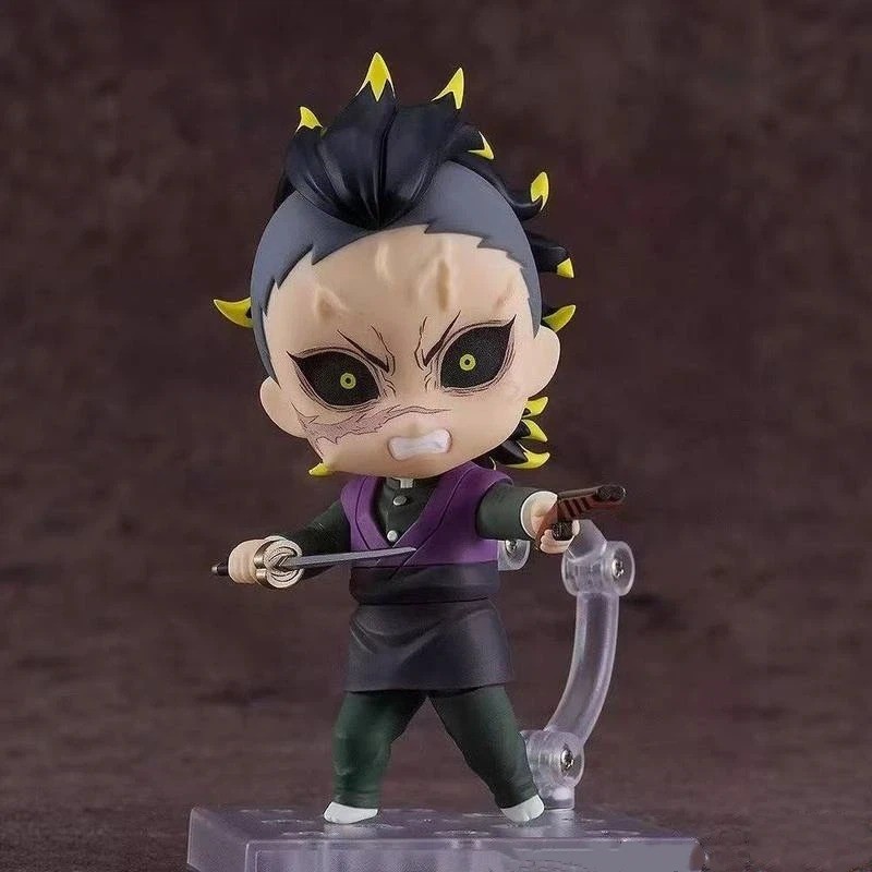 **Demon Slayer Genya Shinazugawa Posable Action Figure Replaceable Faces Anime M **Demon Slayer Genya Shinazugawa Posable Action Figure Replaceable Faces Anime M