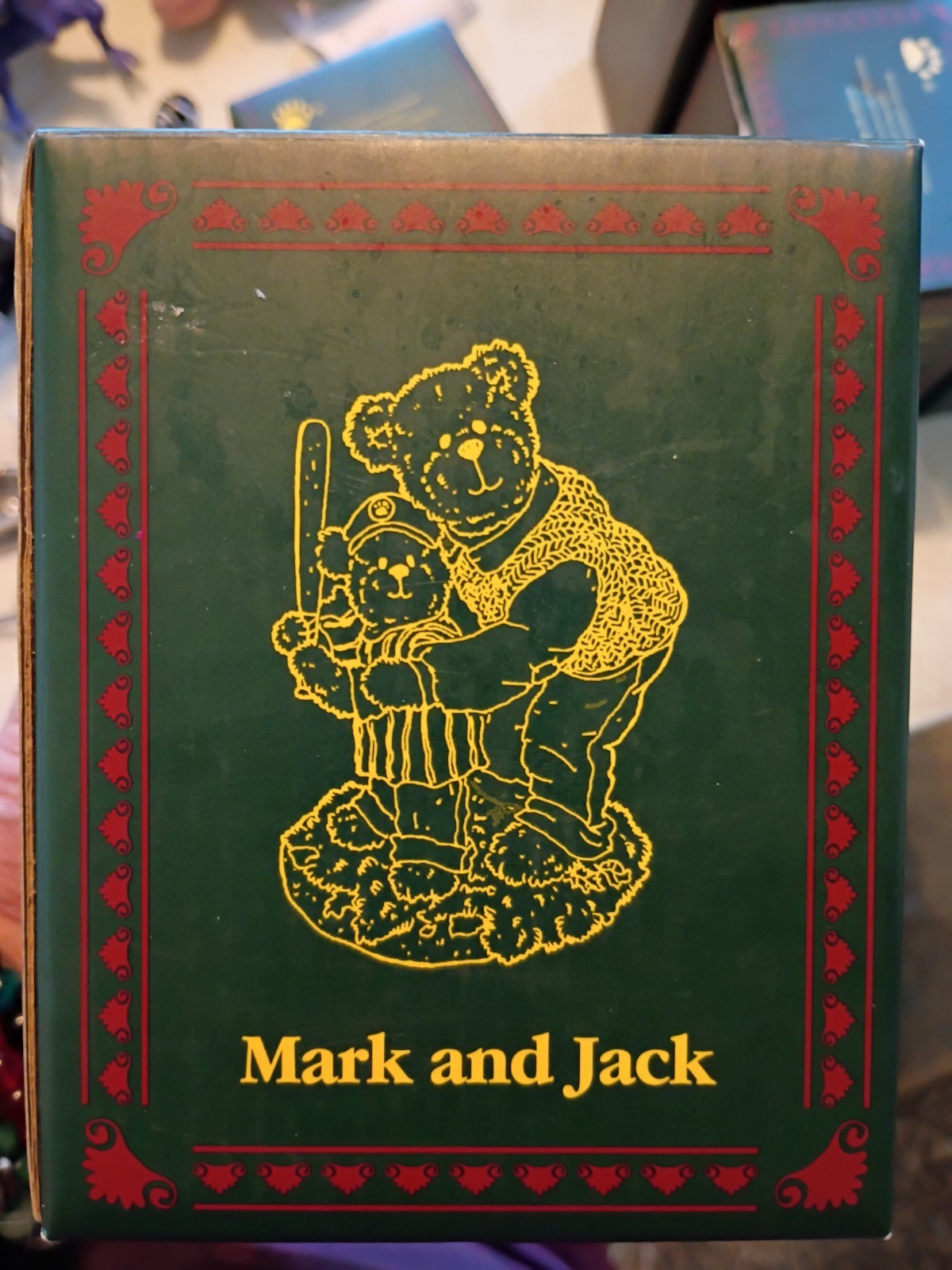 Mark and Jack quality time 2005 New Sealed Boyds Bears 1st Ed #8