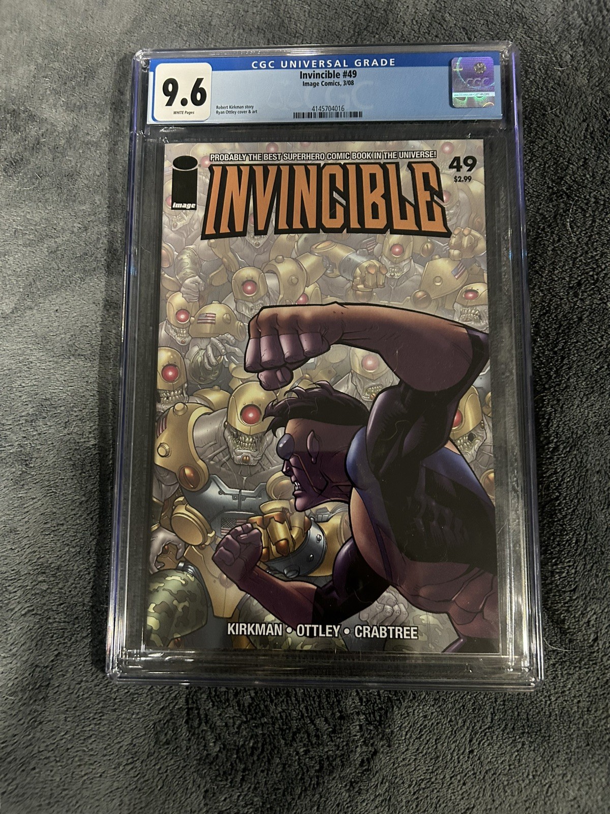 Invincible #49 (Image Comics Malibu Comics March 2008) CGC 9.6