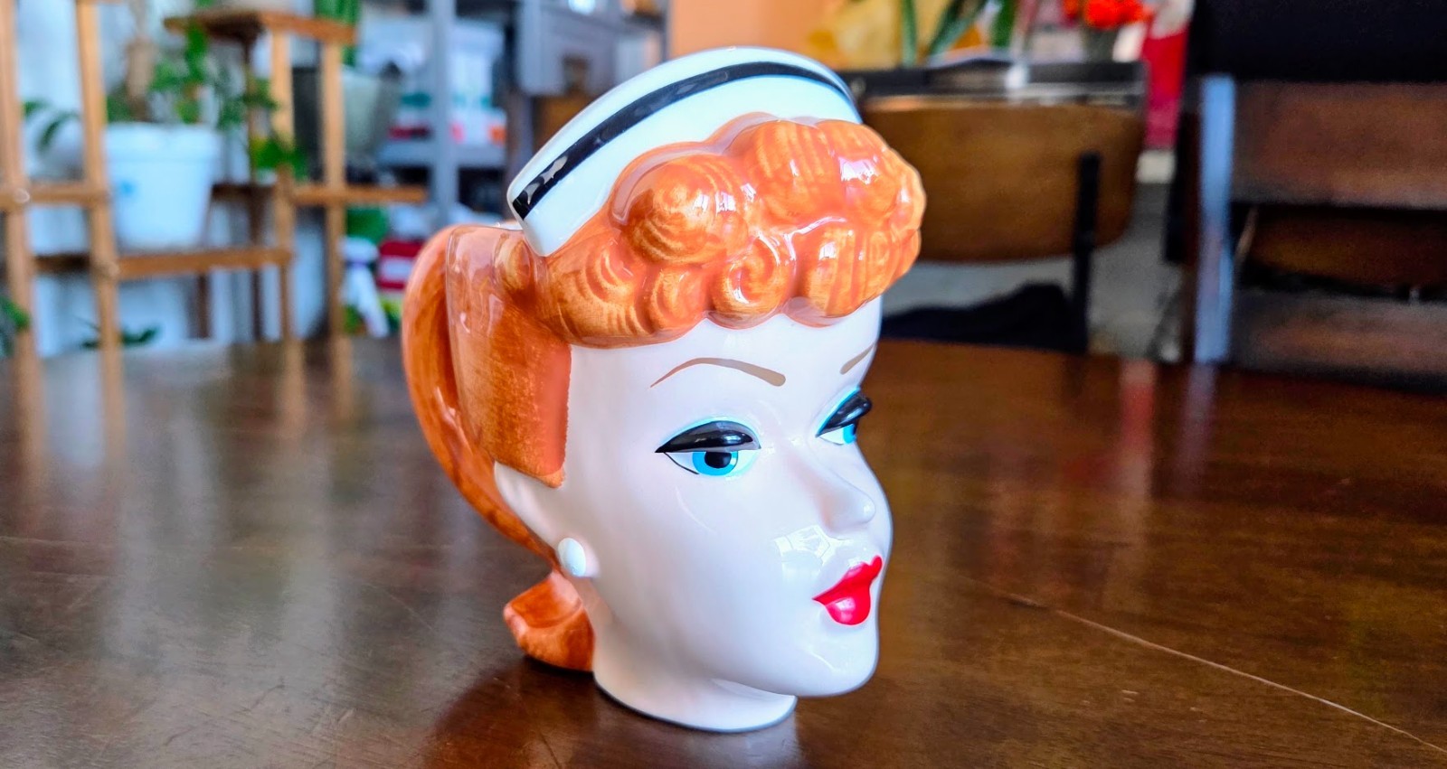 Vintage Mattel 1994 Barbie Nurse 1961 Sculpted Mug From Barbie with Love Enesco