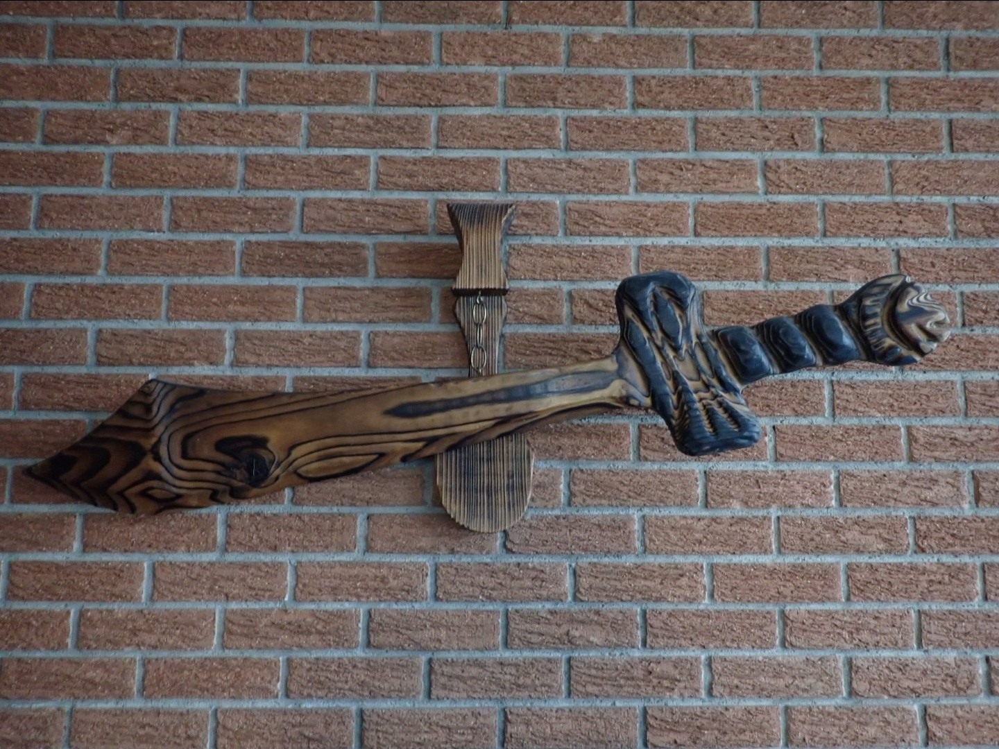 Witco Tiki Wood Sword Art.  Tiki Bar Must Have Vintage 1960\'s