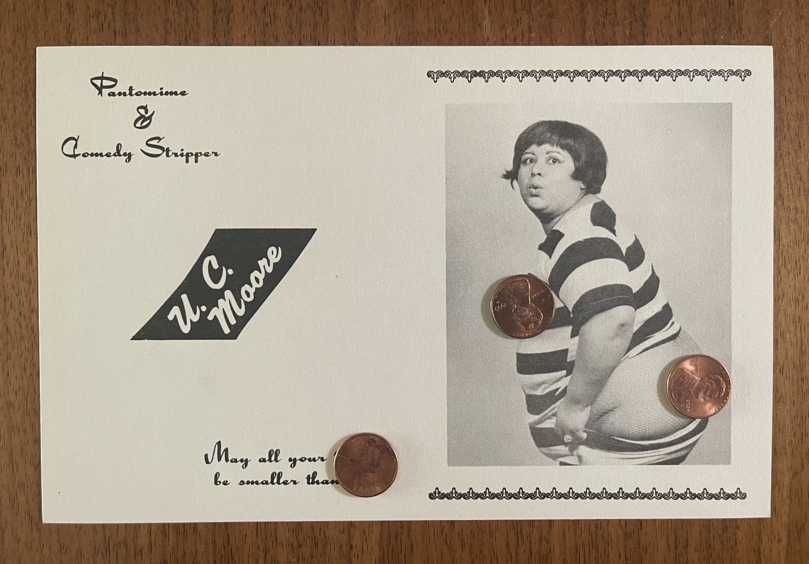 Vintage 5.5 x 8.5\