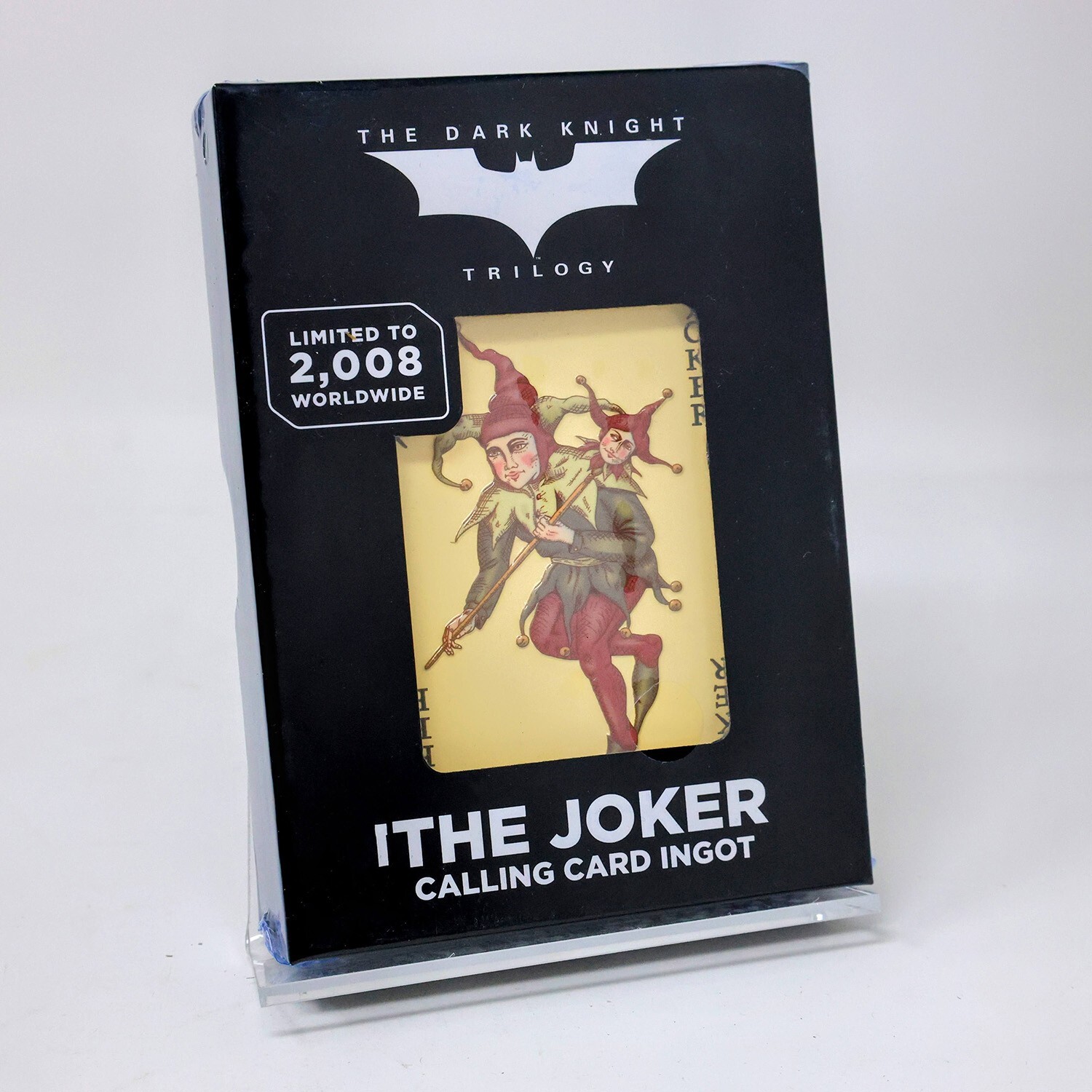 Batman The Dark Knight Trilogy The Joker Calling Card Ingot Figure Batman The Dark Knight Trilogy The Joker Calling Card Ingot Figure