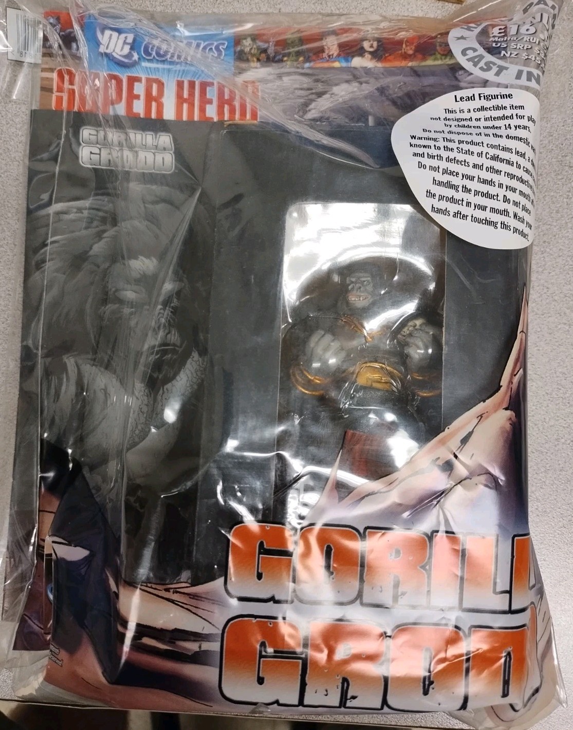 Eaglemoss DC comics Superheroes Figurine Collection - special: GORILLA GRODD New Eaglemoss DC comics Superheroes Figurine Collection - special: GORILLA GRODD New