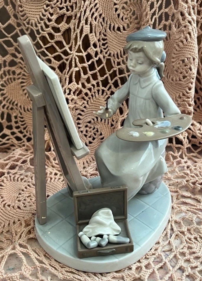 Lladro 5363 Still Life Retired No Box Mint Condition Replacement brush Lladro 5363 Still Life Retired No Box Mint Condition Replacement brush