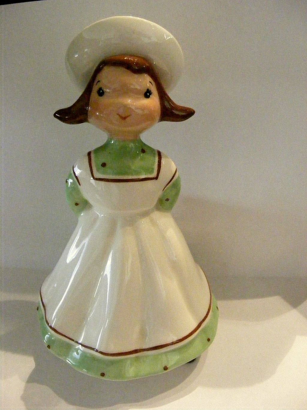 Brayton Laguna/Nichols POLLY Figural Girl Nurse Vase VTG 40\'s-50\'s Cal Pottery Brayton Laguna/Nichols POLLY Figural Girl Nurse Vase VTG 40\'s-50\'s Cal Pottery