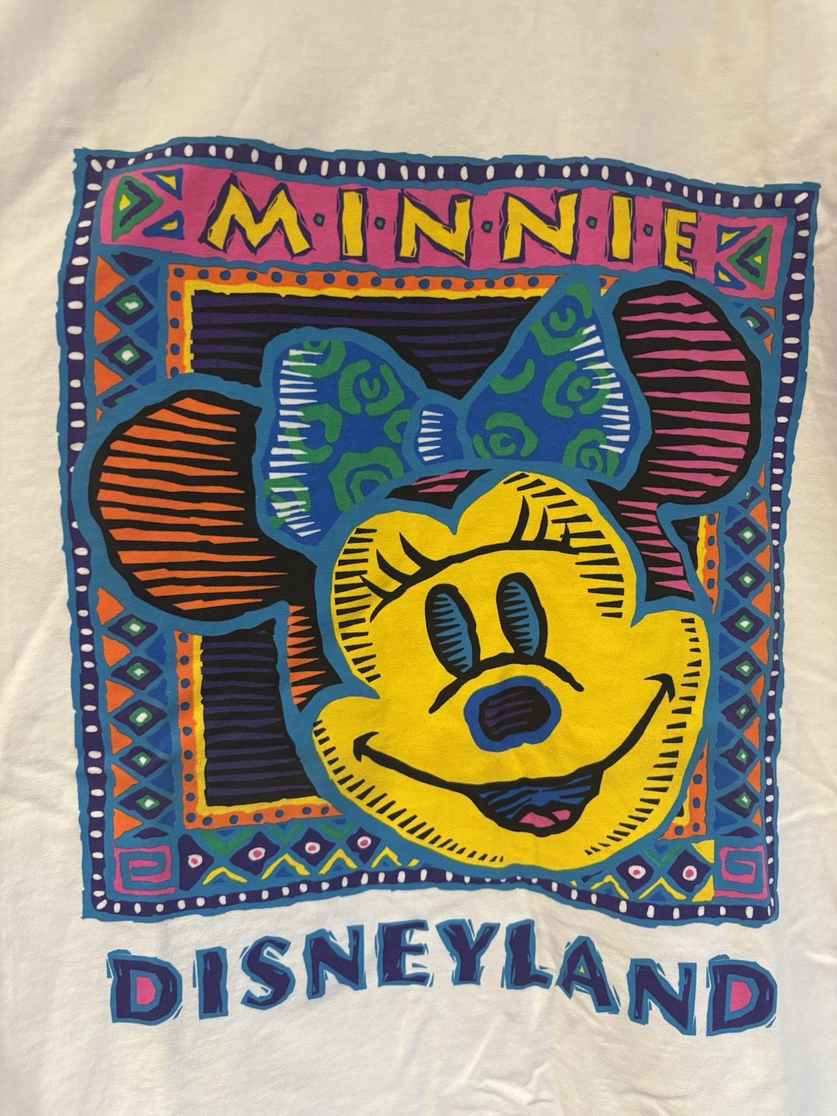 Vintage Walt Disney Minnie Mouse Shirt With Original Tags Never Worn Size Large Vintage Walt Disney Minnie Mouse Shirt With Original Tags Never Worn Size Large