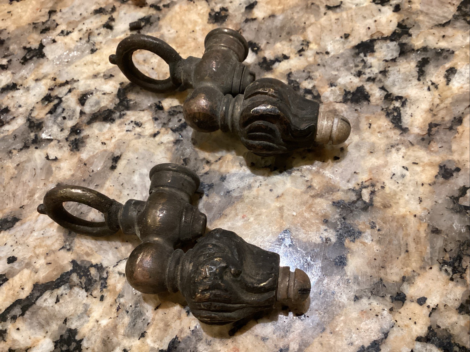 Antique Ornate Brass Victorian Gas Light Valve Antique Ornate Brass Victorian Gas Light Valve