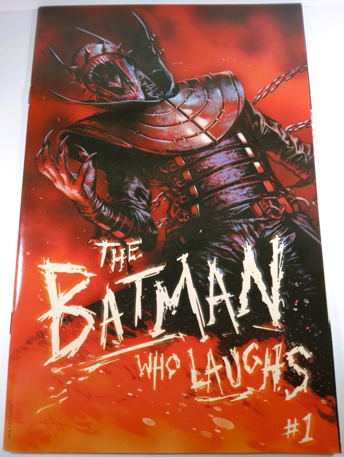 🔴🔥 THE BATMAN WHO LAUGHS #1 CONVENTION VARIANT DELL\'OTTO BULLETPROOF DC COMICS