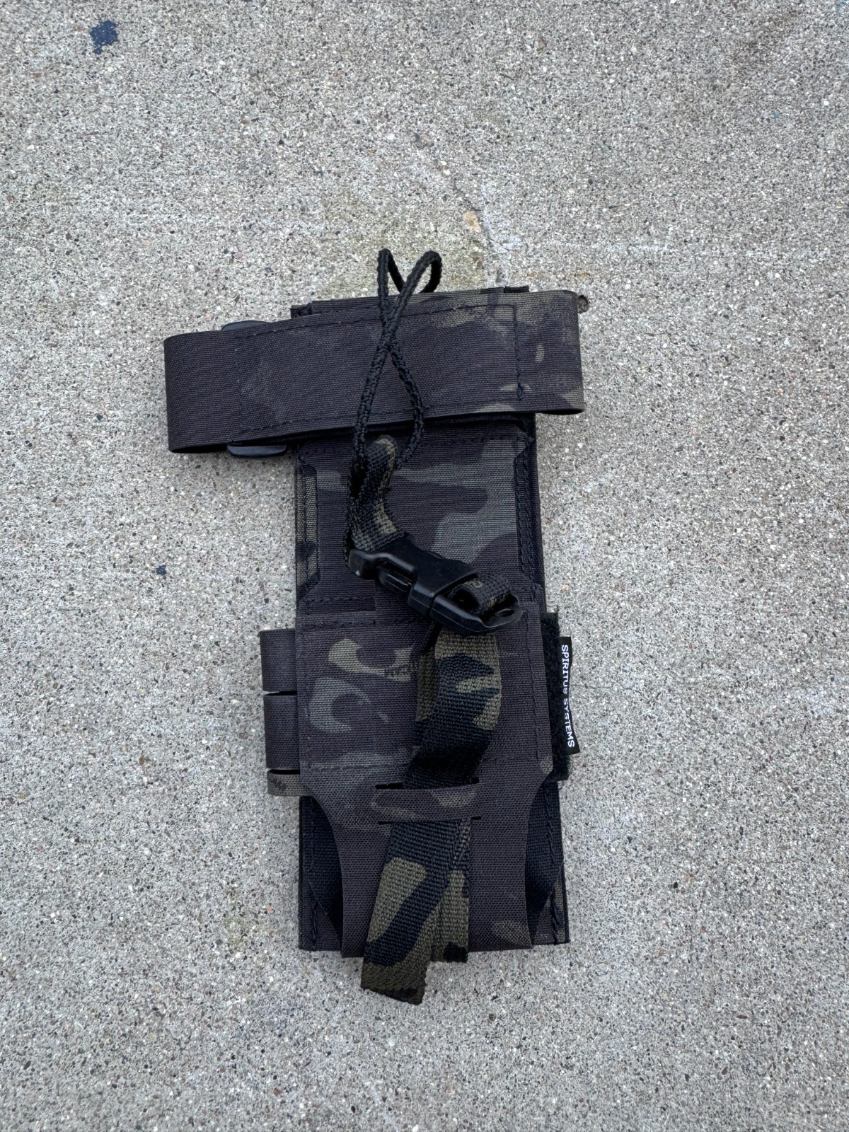 Spiritus Systems Multi Platform Radio Chassis Mk5 Multicam Black *Ultra Rare*