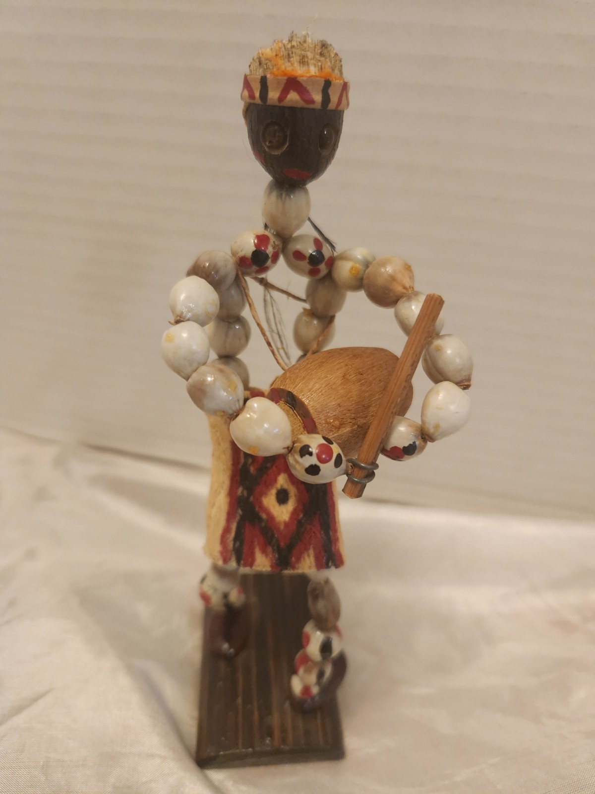 Vintage African Tribal Dolls Handmade Folk Art 6