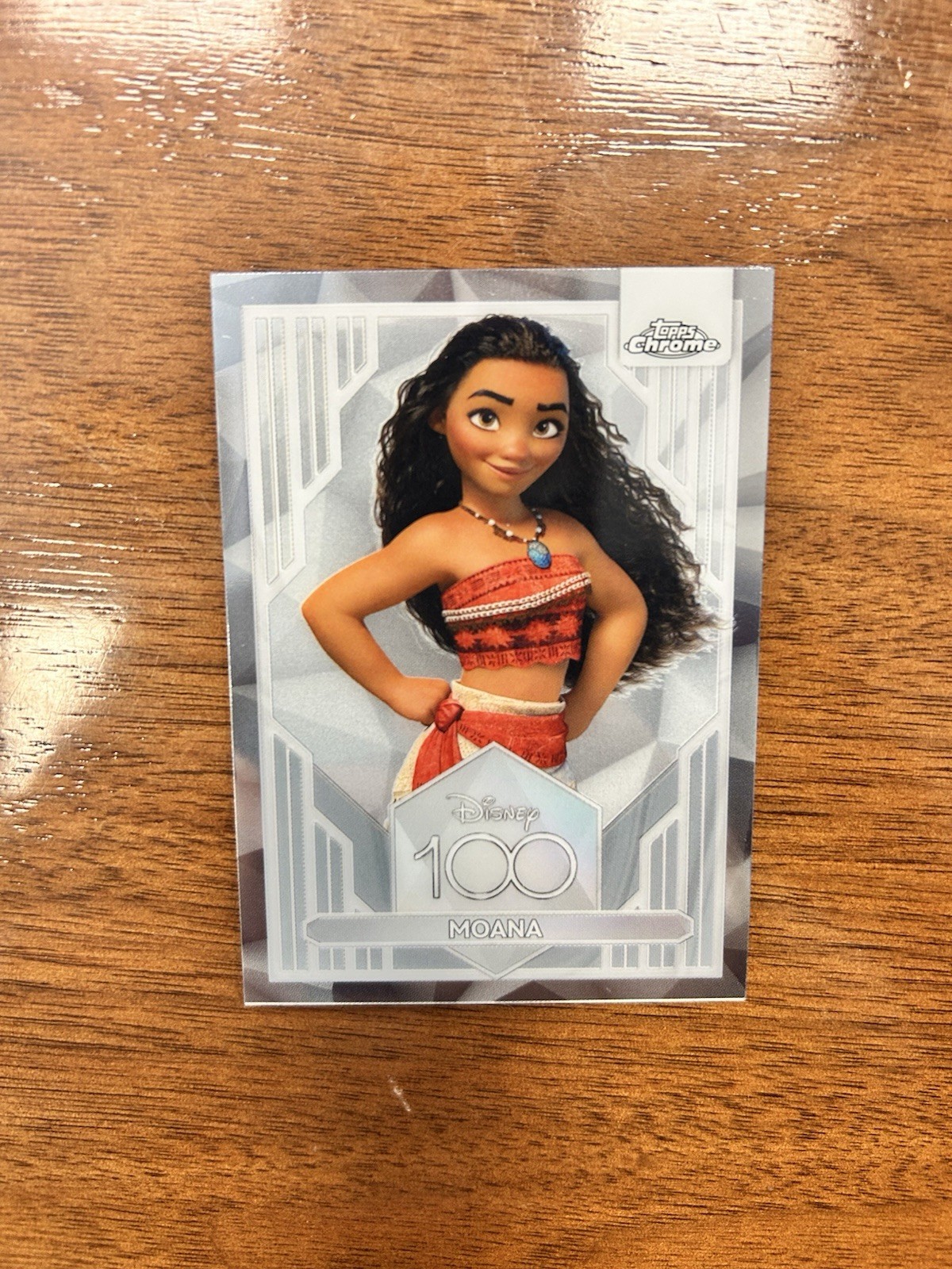 2023 Topps Chrome Disney 100- Moana #2 Disney 100th Anniversary Base Card 2023 Topps Chrome Disney 100- Moana #2 Disney 100th Anniversary Base Card