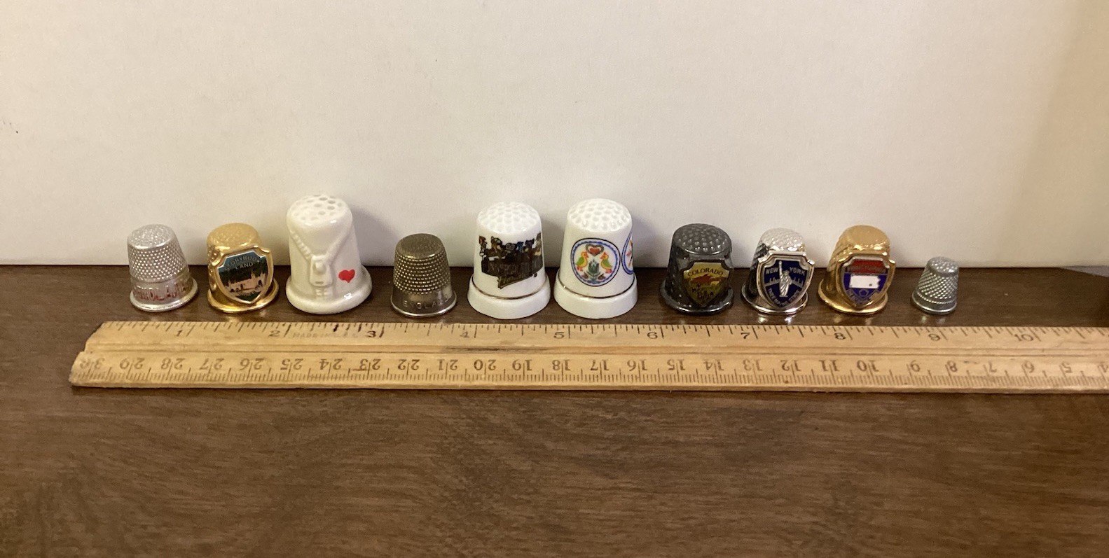 Vintage & Specialty Thimbles Lot Thimble Collection