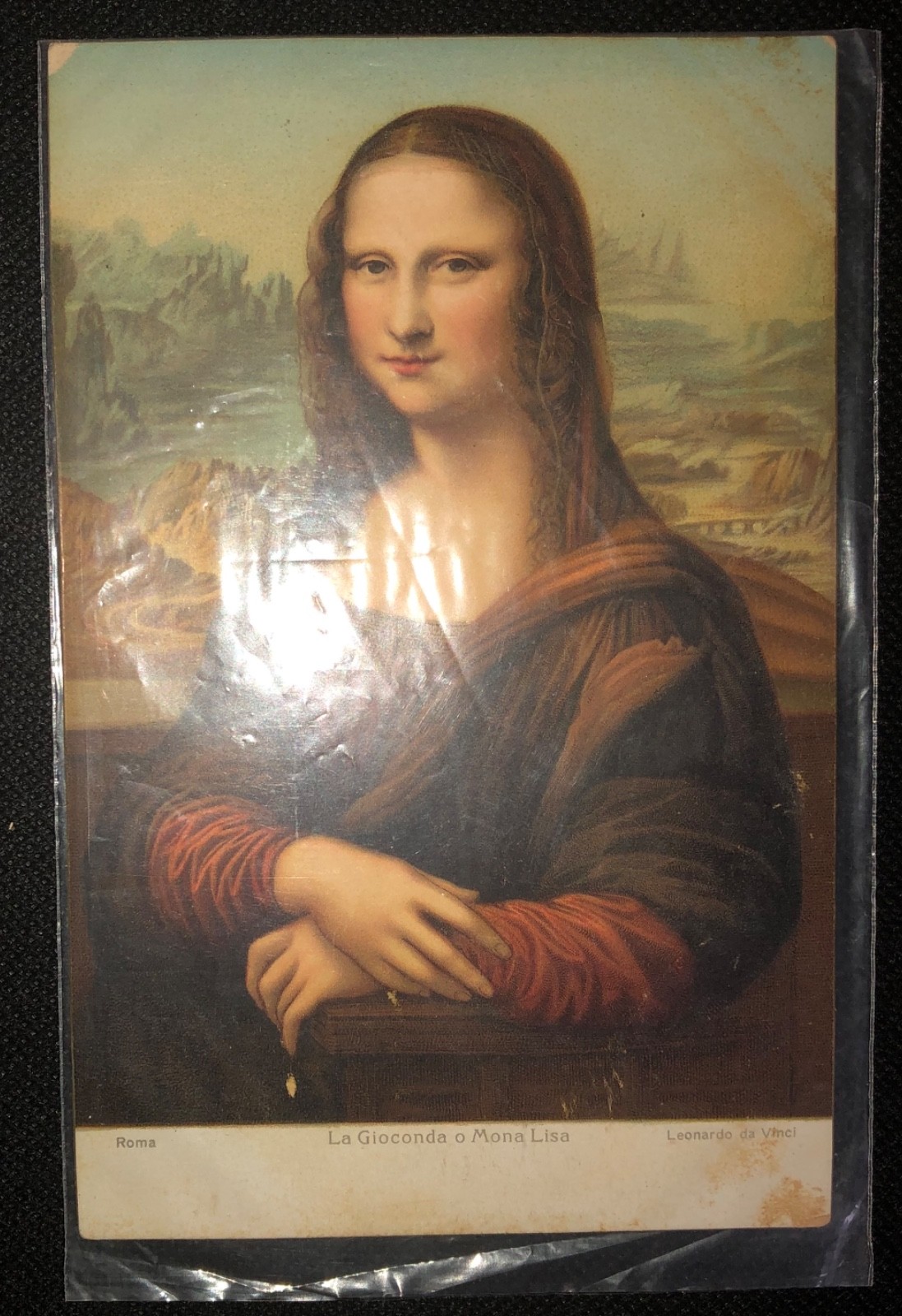 Mona Lisa Postcard - Antique - Stengel & Co