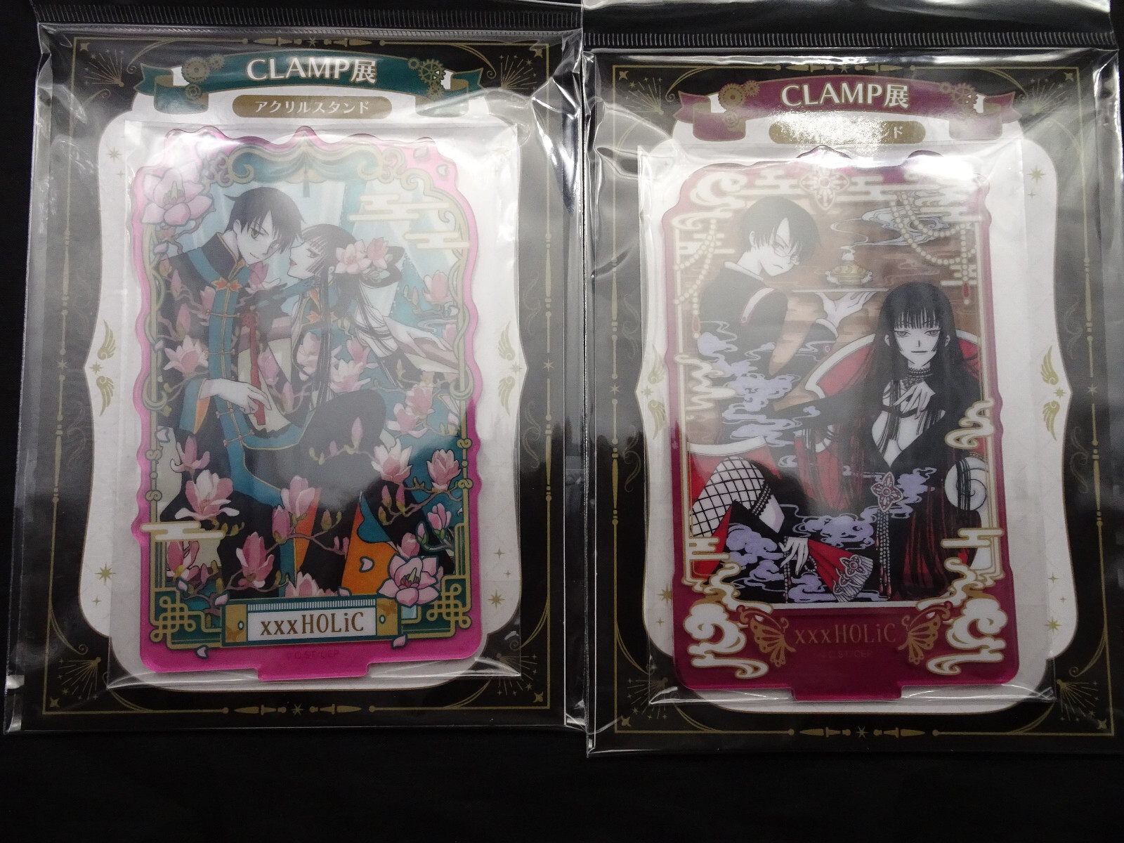 CLAMP Exhibition Acrylic Stand xxxHOLiC Yuuko Ichihara Kimihiro Wata CLAMP Exhibition Acrylic Stand xxxHOLiC Yuuko Ichihara Kimihiro Wata