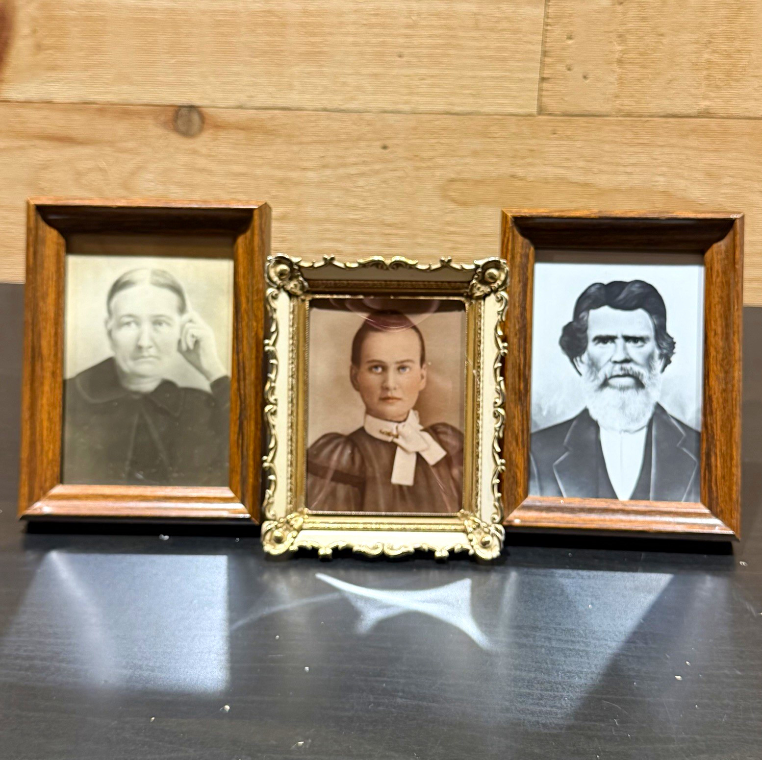 3 Framed 1800s Antique Family Portraits B&W Photo Ephemera Vintage Decor HTF 3 Framed 1800s Antique Family Portraits B&W Photo Ephemera Vintage Decor HTF