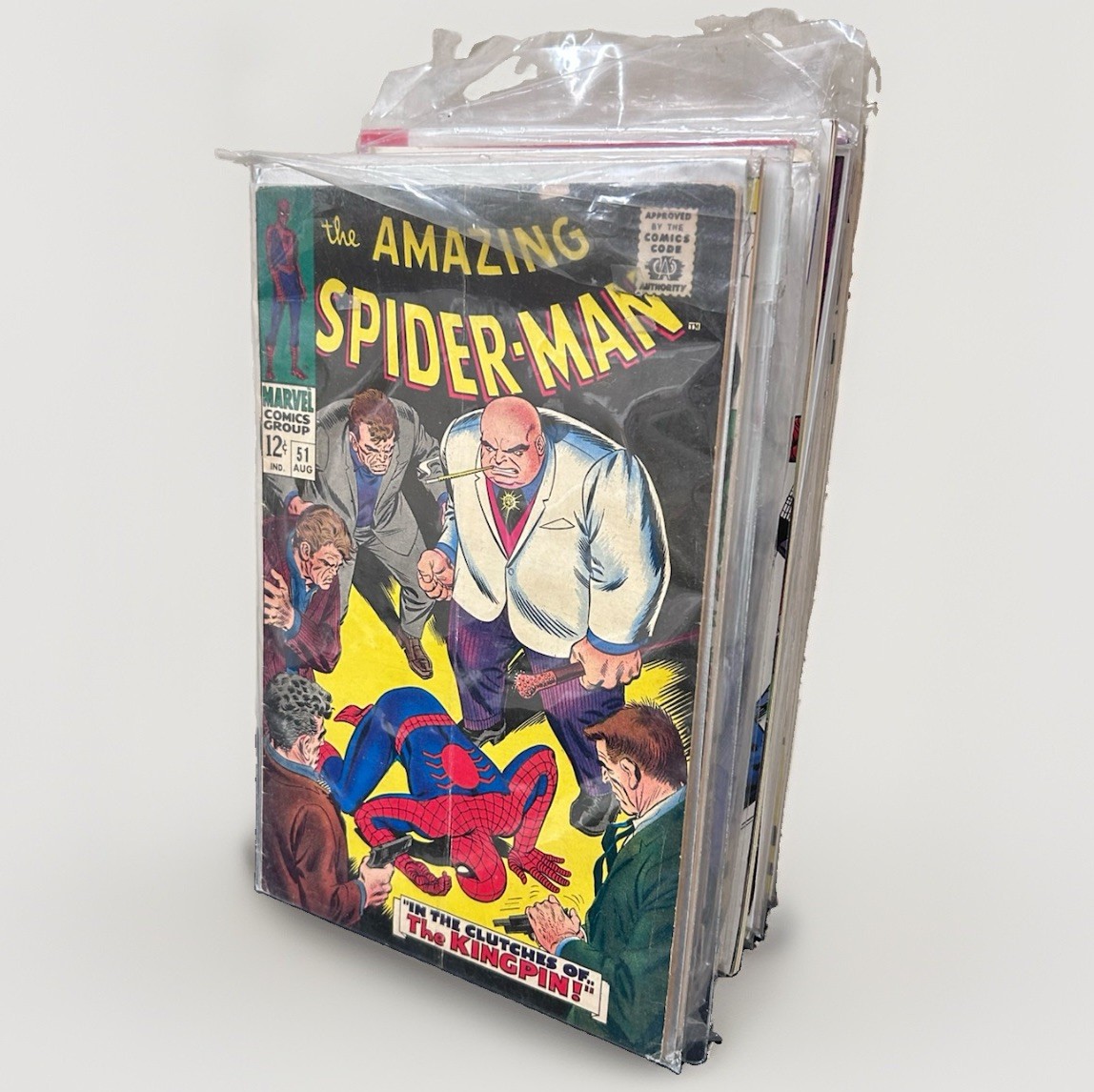 Lot of 23 Vintage Amazing Spider-Man Comic Book #51 Kingpin