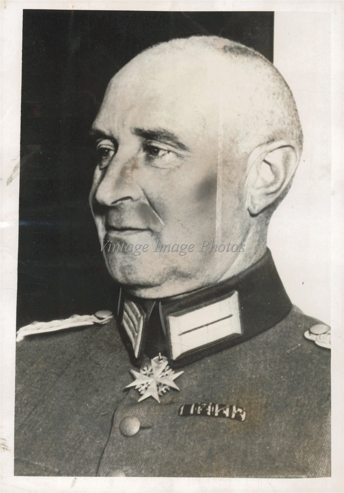 1933 Berlin Colonel Schaumburg Military Governor Portrait Photo 5x7